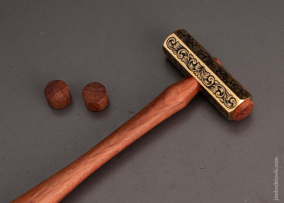 Drop Dead Stunning Deeply Engraved Plane Adjusting Hammer by MIKHAIL DAVYDOV - 103157