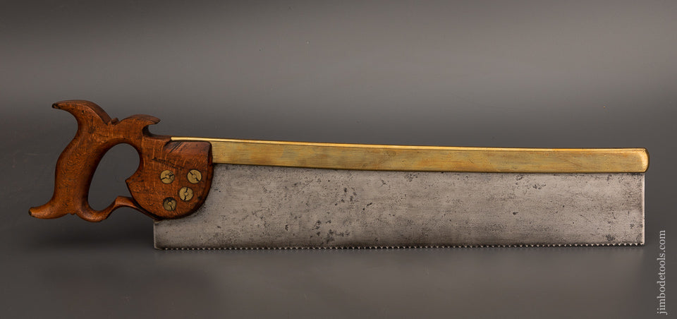 C.T. SKELTON Brass Back London Spring Tenon Saw 18 Inch - 103349