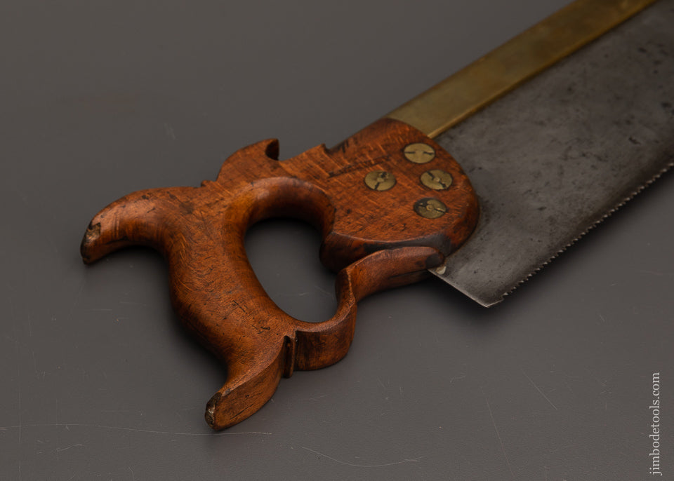 C.T. SKELTON Brass Back London Spring Tenon Saw 18 Inch - 103349