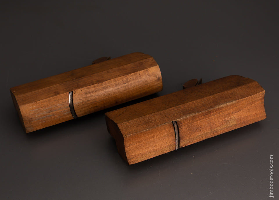 Rare Size OHIO TOOL CO. No. 11 Pair of Hollow & Round Moulding Planes - 103426