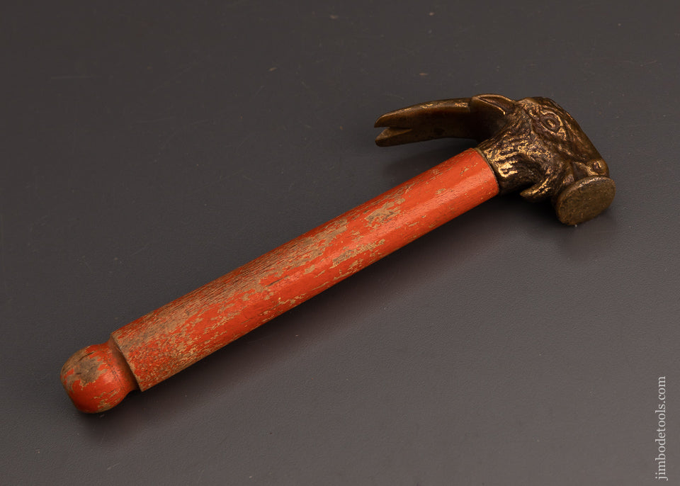 Rare & Fine MITTELDORFER STRAUS PATENT JAN. 10, 1928 Goat Head Hammer - 103442