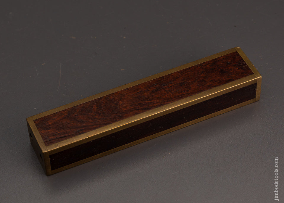 Crisp 6 1/2 Inch Rosewood STRATTON BROS. Level 1870 Patent - 103473