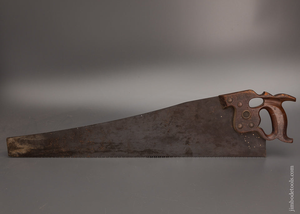 DISSTON D-8 Thumbhole Rip Hand Saw 28 Inch - 103486