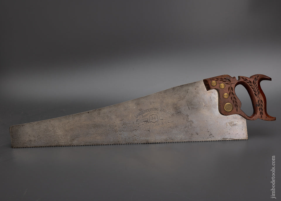 LAWRENCEBURG SAW CO. No. 34 Hand Saw - 103495