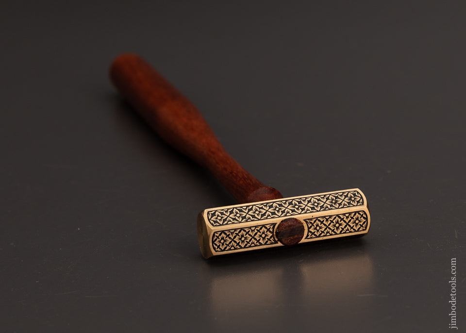 Drop Dead Stunning Deeply Engraved Plane Adjusting Hammer by MIKHAIL DAVYDOV - 103641
