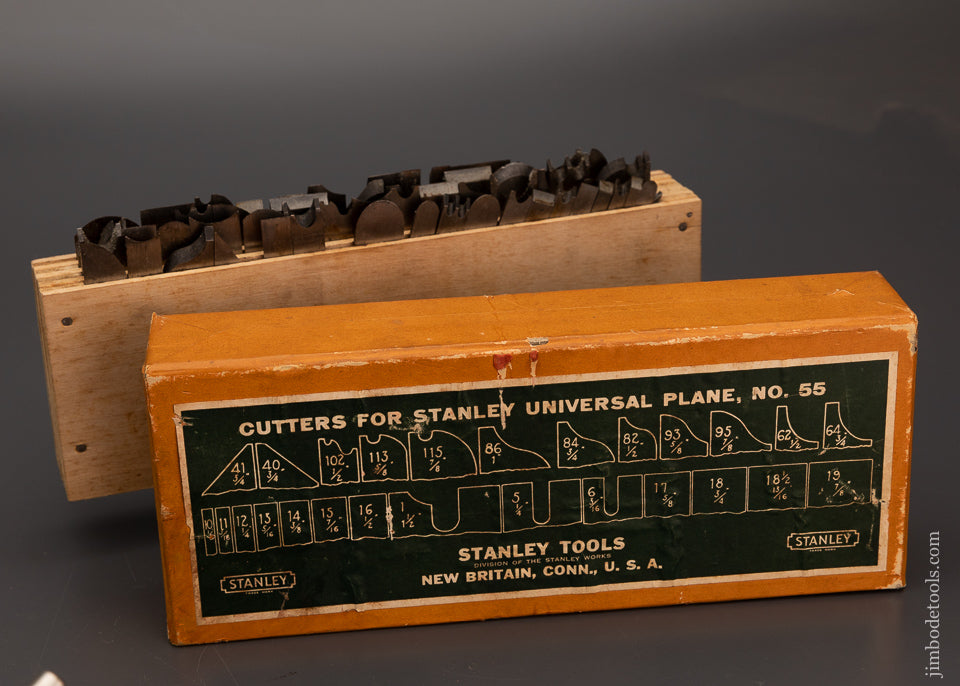 Mint Unused 100% Complete STANLEY No. 55 Combination Plane - 103685