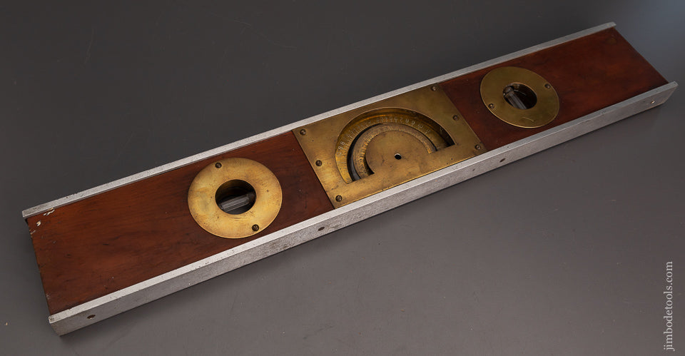 Very Fine BRADFORD UNION PATENT Inclinometer Level - 103914