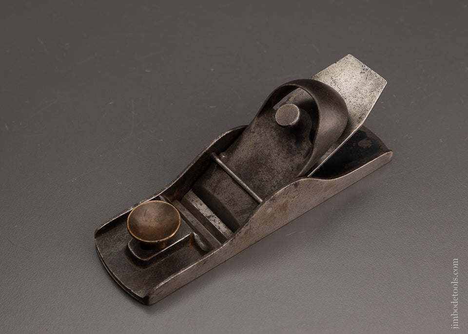 Rare BIRMINGHAM PLANE CO. Block Plane with Adjustable Mouth - 104039
