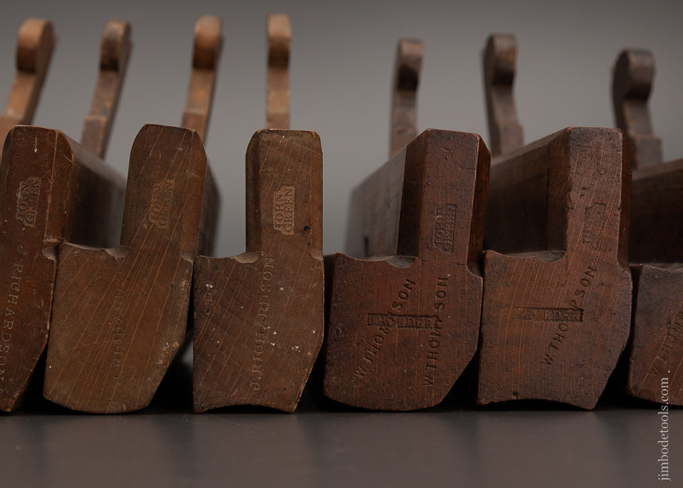 Complete Set of 18 Hollow & Round Planes By IOHN GREEN Ca. 1768-1808 - 104132