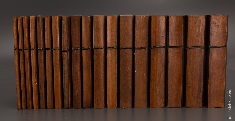 Complete Set of 18 Hollow & Round Planes By IOHN GREEN Ca. 1768-1808 - 104132