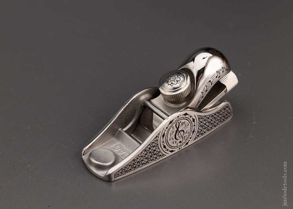 Gorgeous Adjustable Block Plane Engraved by MIKHAIL DAVYDOV - 104191