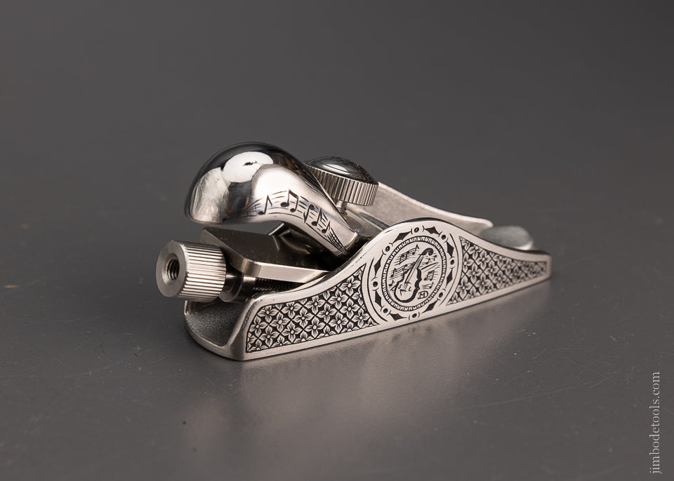 Gorgeous Adjustable Block Plane Engraved by MIKHAIL DAVYDOV - 104191