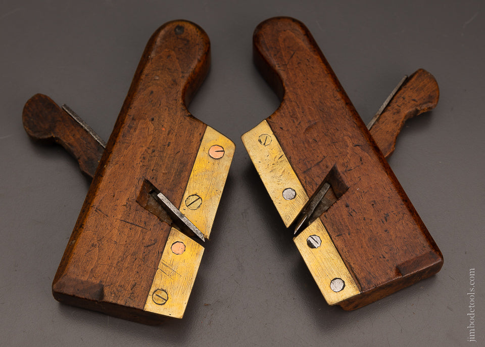 Interesting Pair of Coach Maker’s Tail Handled Snipe Bill Planes - 104217