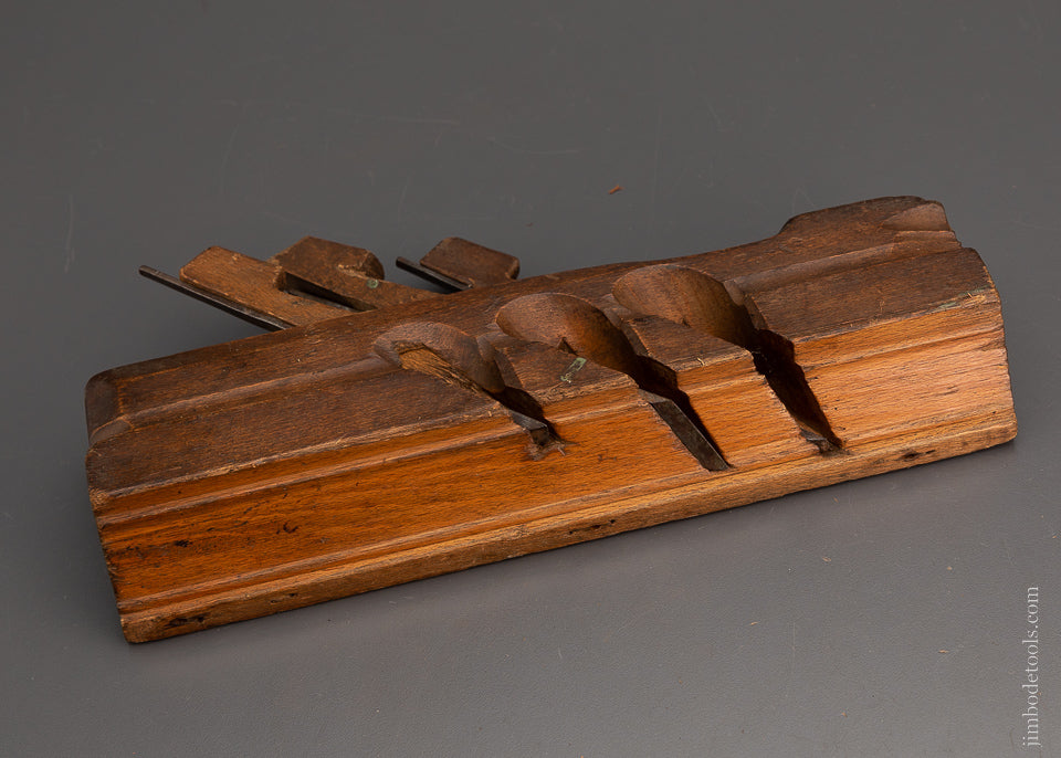 Excellent Triple Iron Dutch Complex Moulding Plane - 104222