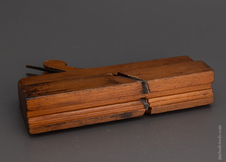 Fine & Rare J. STILES Dated Moulding Plane Kingston, N.Y. Maker - 104357