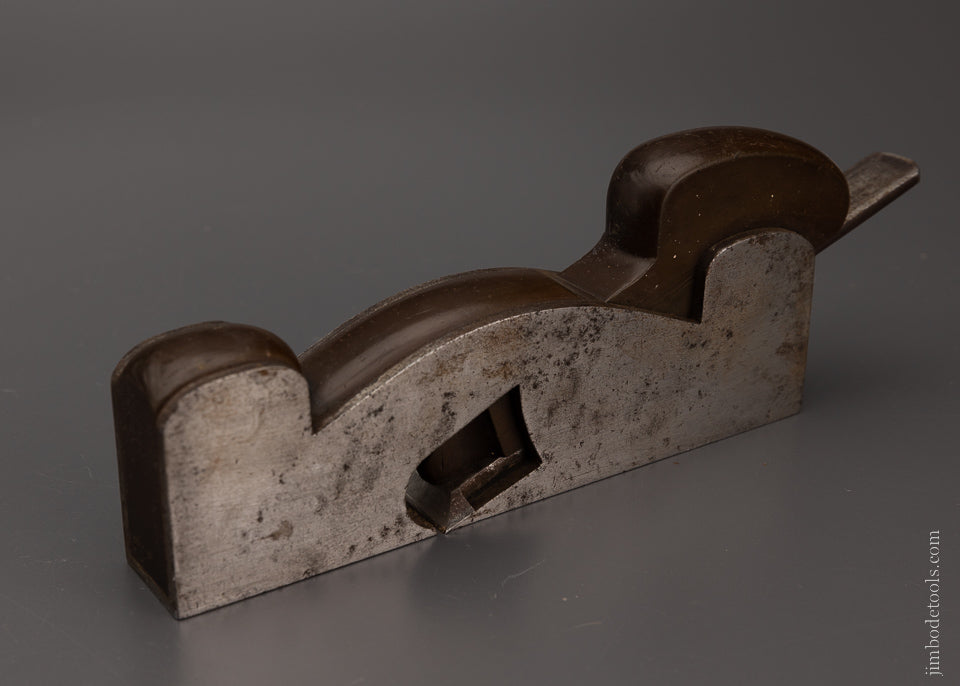 Dovetailed Steel Low Angle Shoulder Plane with Gutta Percha Infill - 104496