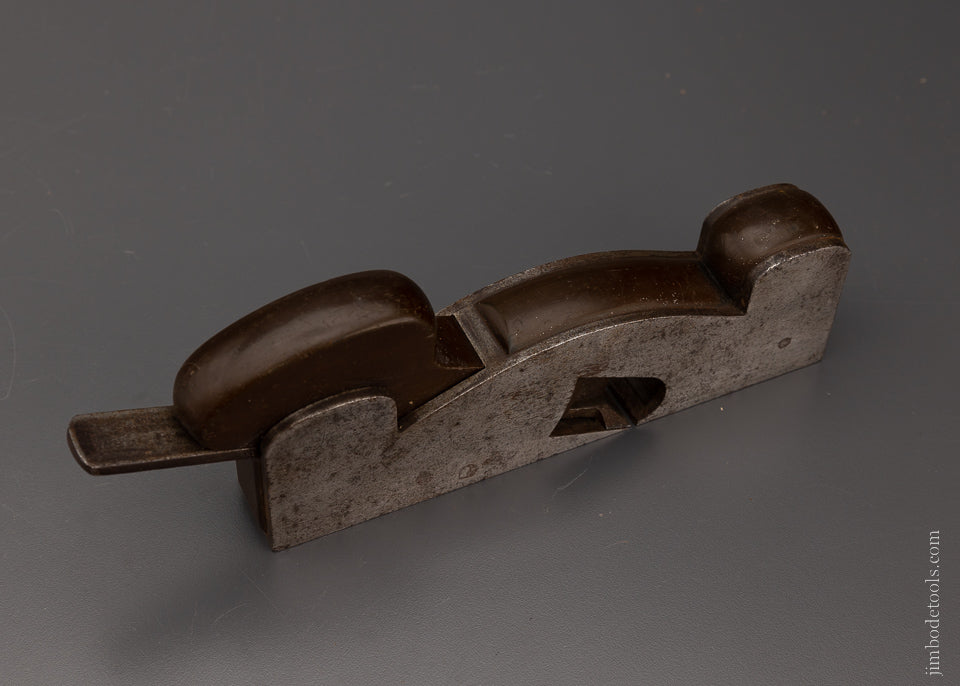Dovetailed Steel Low Angle Shoulder Plane with Gutta Percha Infill - 104496