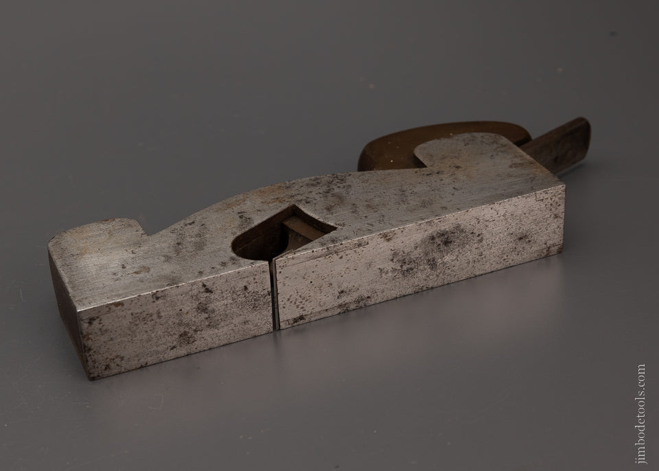 Dovetailed Steel Low Angle Shoulder Plane with Gutta Percha Infill - 104496