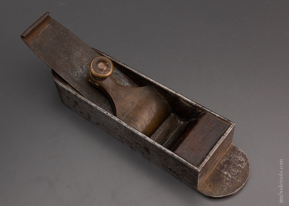 Nice SPIERS No. 5A Rosewood Infill Dovetailed Steel Miter Plane - 104548