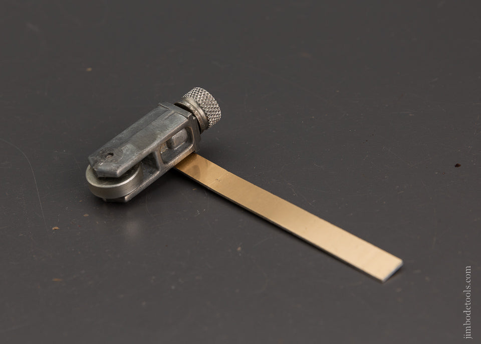 Very RARE! Patented STANLEY No. 50 Plane Iron Honing Guide Mint with Instructions! - 104656