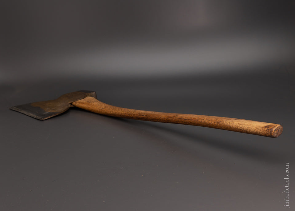 Near New Old Stock WM. BEATTY & SONS Offset Broad Axe in Original GOLD Paint - 104898