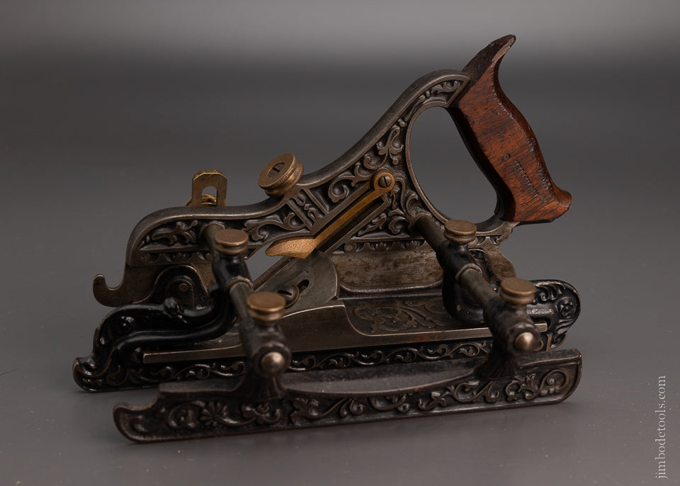Ornate STANLEY No. 41 MILLERS PATENT Plow Plane - 104905
