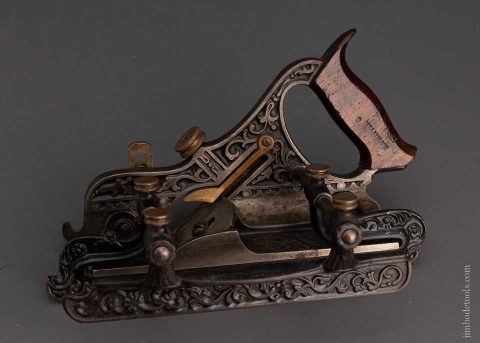 Ornate STANLEY No. 41 MILLERS PATENT Plow Plane - 104905