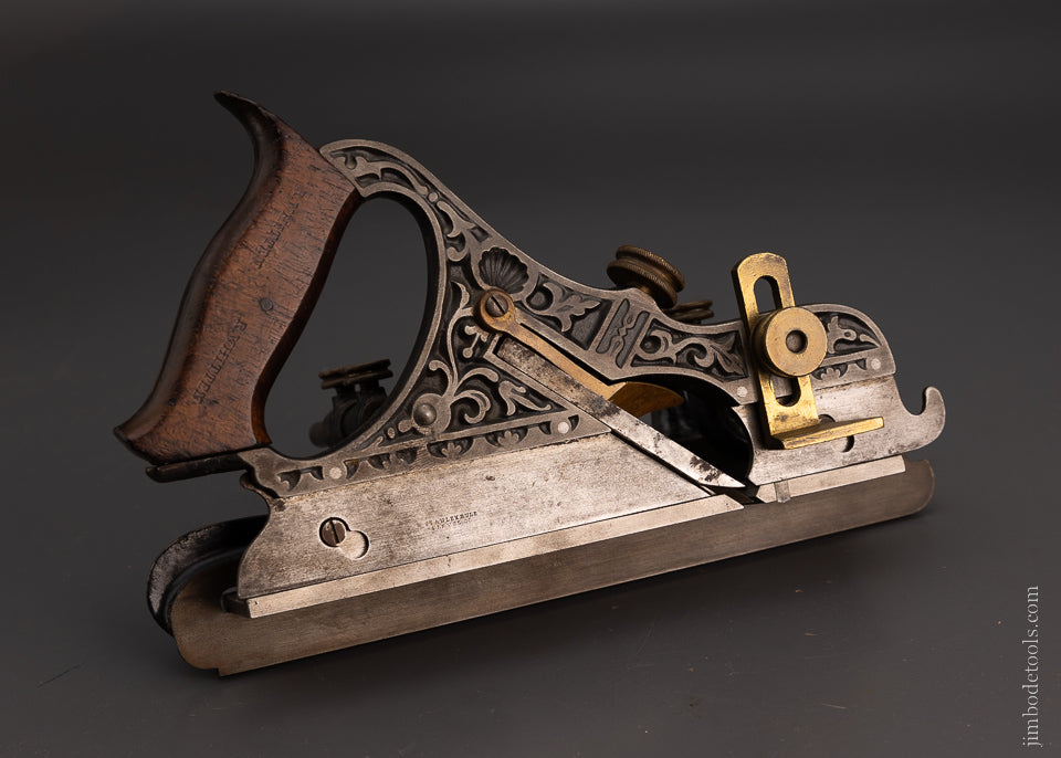 Ornate STANLEY No. 41 MILLERS PATENT Plow Plane - 104905