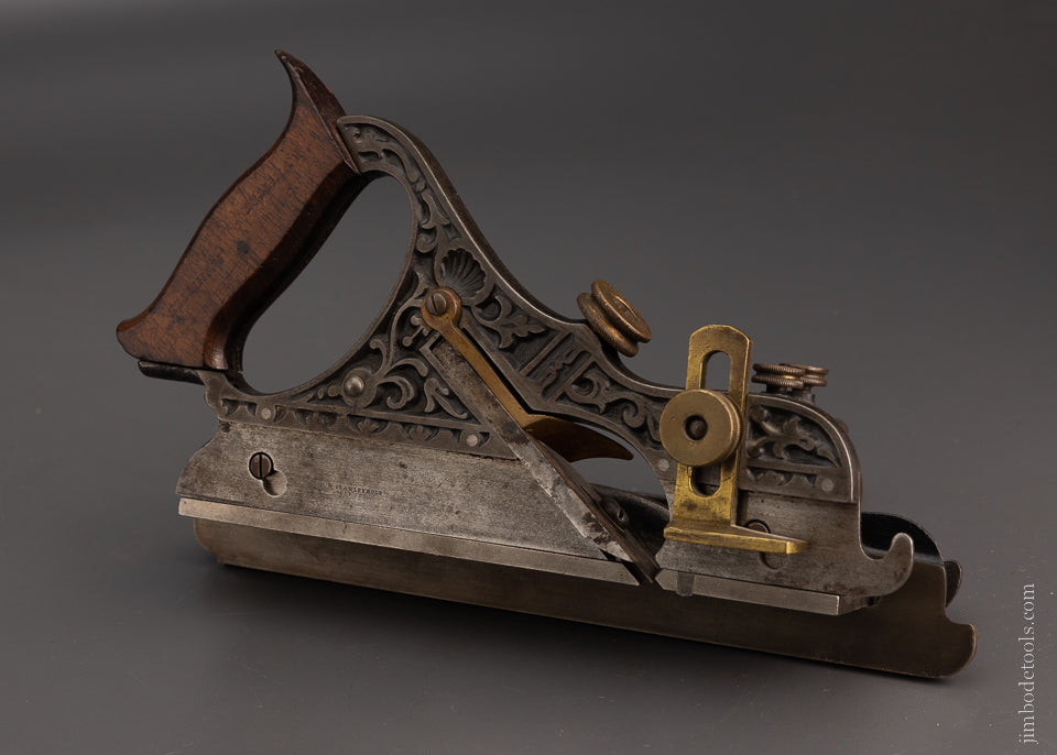 Ornate STANLEY No. 41 MILLERS PATENT Plow Plane - 104905