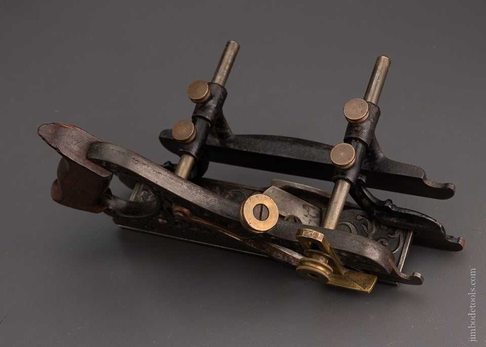 Ornate STANLEY No. 41 MILLERS PATENT Plow Plane - 104905