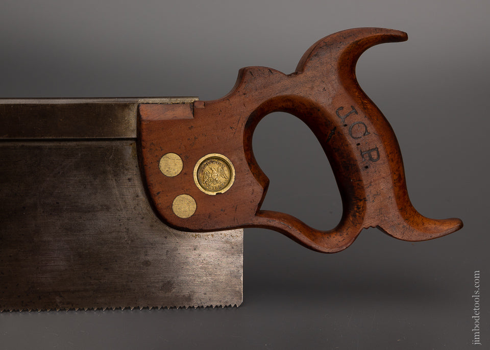Early HENRY DISSTON Double Eagle Carcass Saw - 105008