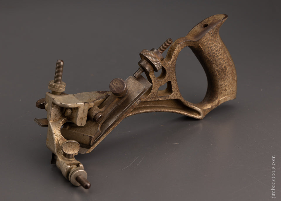 Rare STANLEY No. 196 Curved Rabbet Plane - 105209
