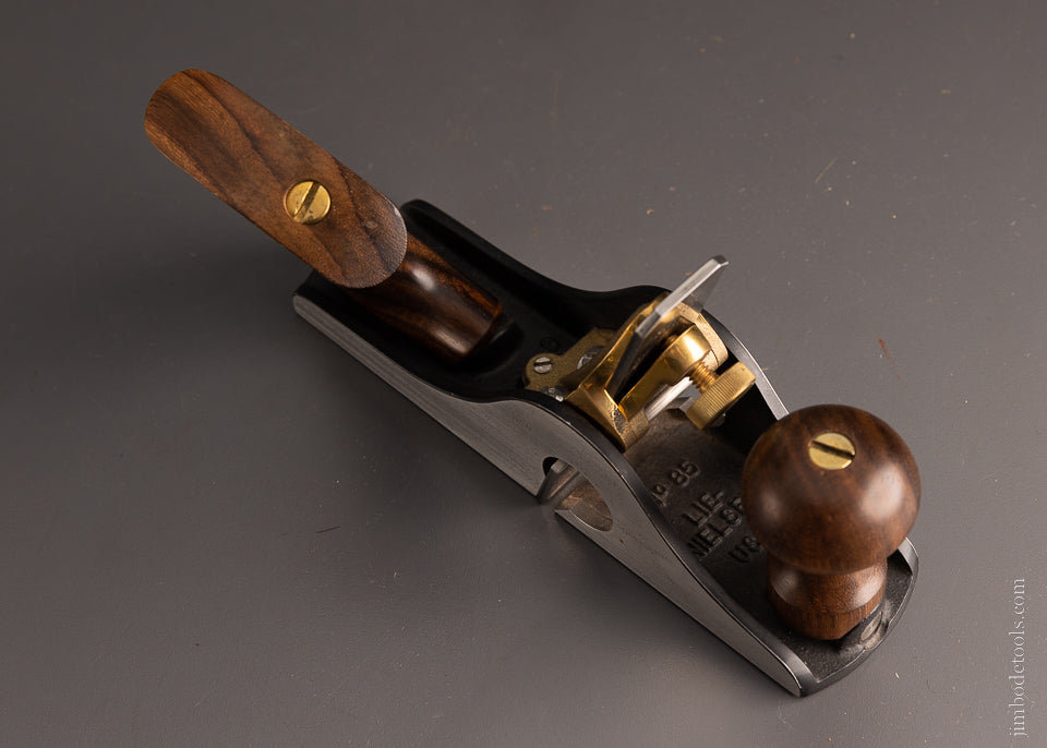 LIE NIELSEN No. 85 Tilt Handle Cabinet Scraper Plane with Rosewood Handles - 105254