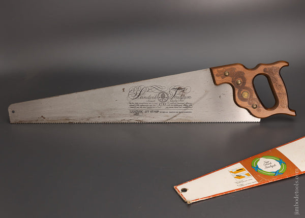 アンティーク　ツール SANDVIK No. 277 Hand Saw 26 Inch - 105353 – Jim Bode Tools