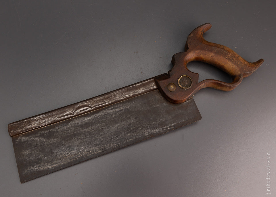 DISSTON Early Dovetail Saw 1887-96 - 105378
