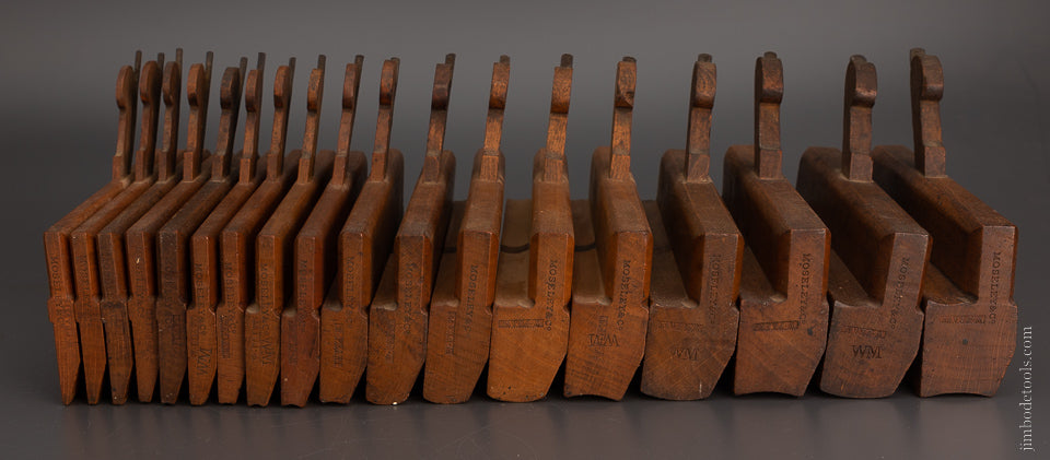 MOSELEY Set 18 Hollow & Round Planes - 105409