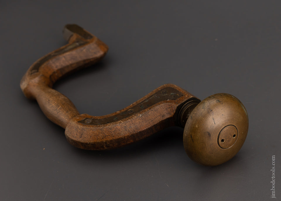 Brass Head Plated Sheffield Brace - 105633