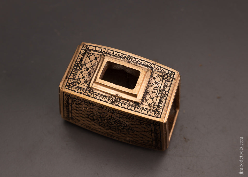 STUDLEY Chest Style Gunmetal Mallet Head Lavishly Engraved in The Ukraine by MIKHAIL DAVYDOV - 105751