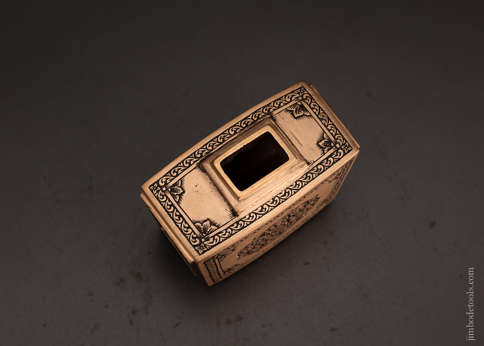 STUDLEY Chest Style Gunmetal Mallet Head Lavishly Engraved in The Ukraine by MIKHAIL DAVYDOV - 105753