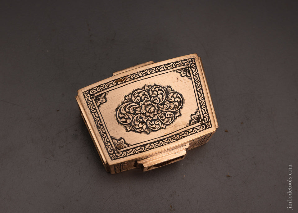 STUDLEY Chest Style Gunmetal Mallet Head Lavishly Engraved in The Ukraine by MIKHAIL DAVYDOV - 105753