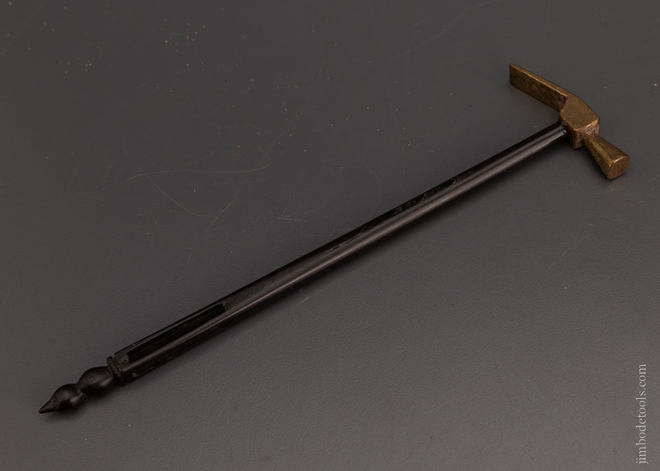 Fancy Brass and Ebony Hammer - 105859