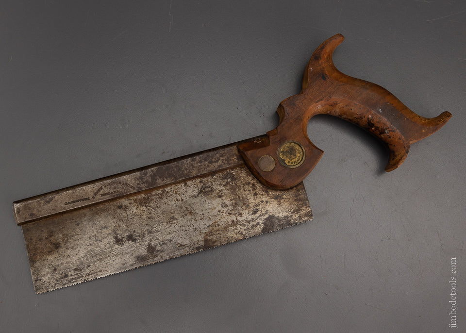 Early DISSTON 8 Inch Dovetail Saw - 105957