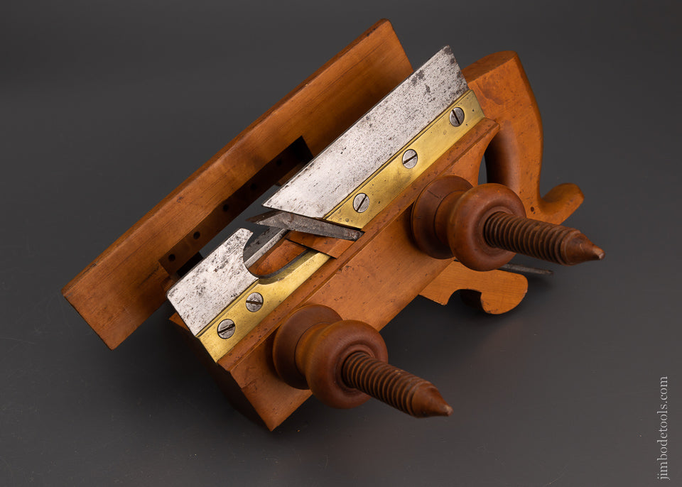 Fantastic D.R. BARTON Solid Boxwood Plow Plane - 106294