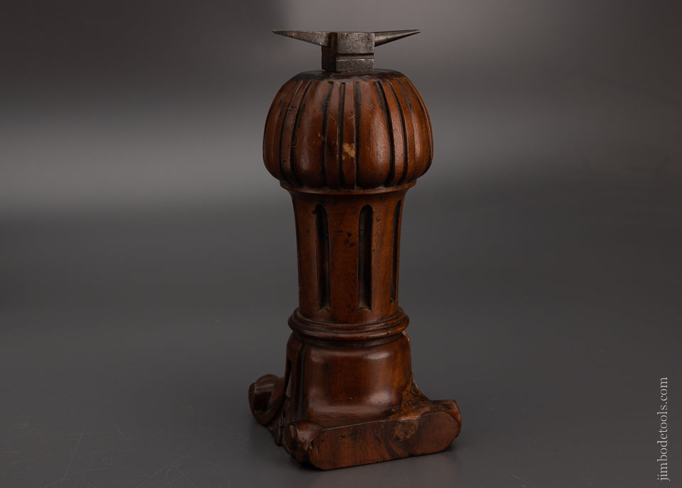 Beautiful Jeweler’s Anvil with Carved Base - 106295