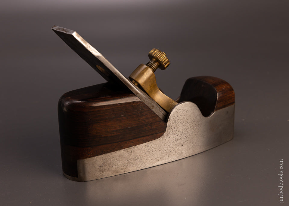 Fabulous NORRIS No. 4 Dovetailed Rosewood Infill Smooth Plane - 106497