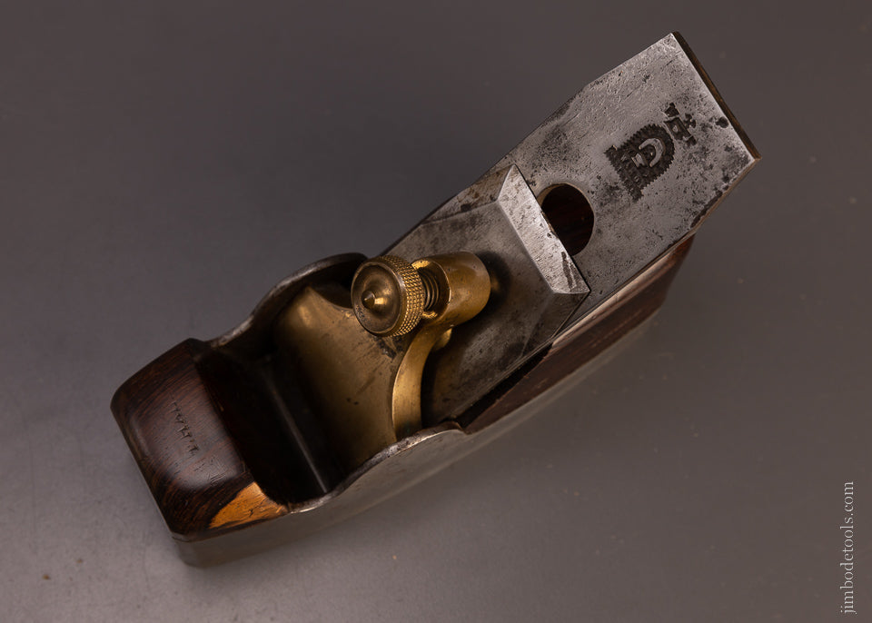 Fabulous NORRIS No. 4 Dovetailed Rosewood Infill Smooth Plane - 106497