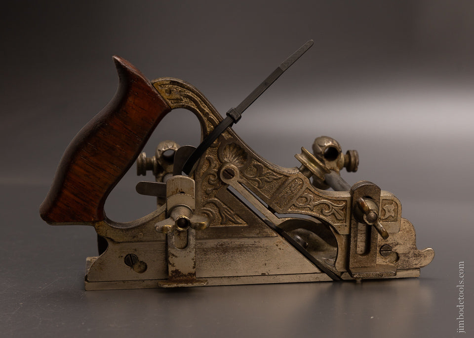 STANLEY No. 141 MILLERS PATENT Plow & Filletster Plane with Cutters - 106511