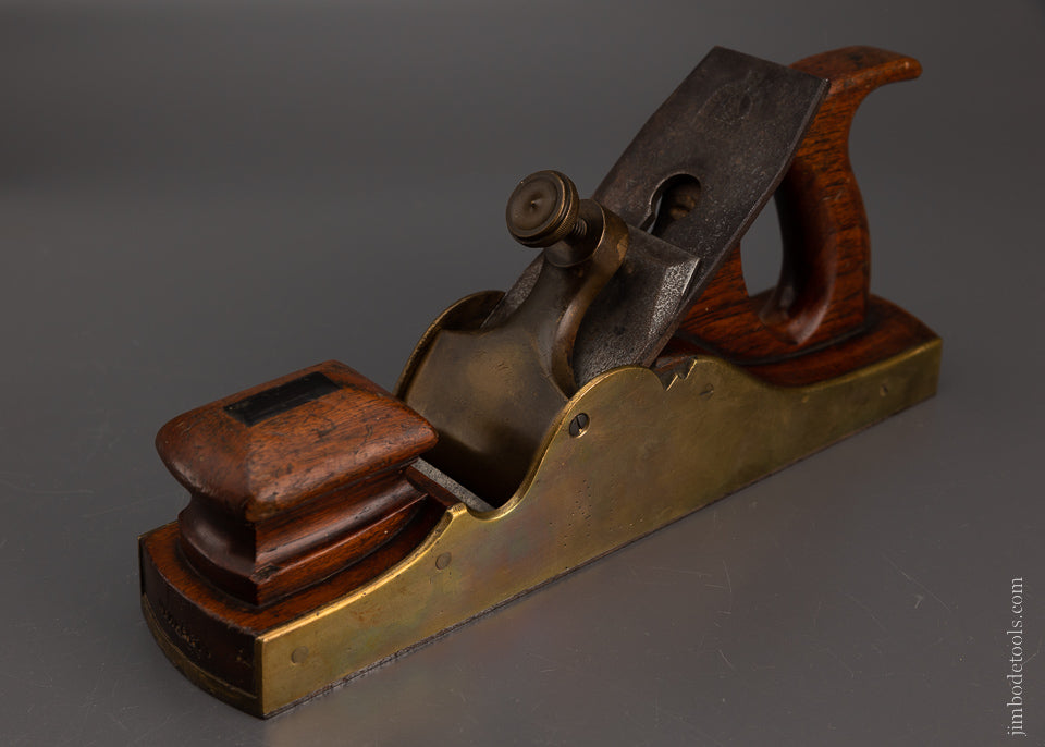Beautiful Gunmetal & Mahogany Infill Plane - 106537