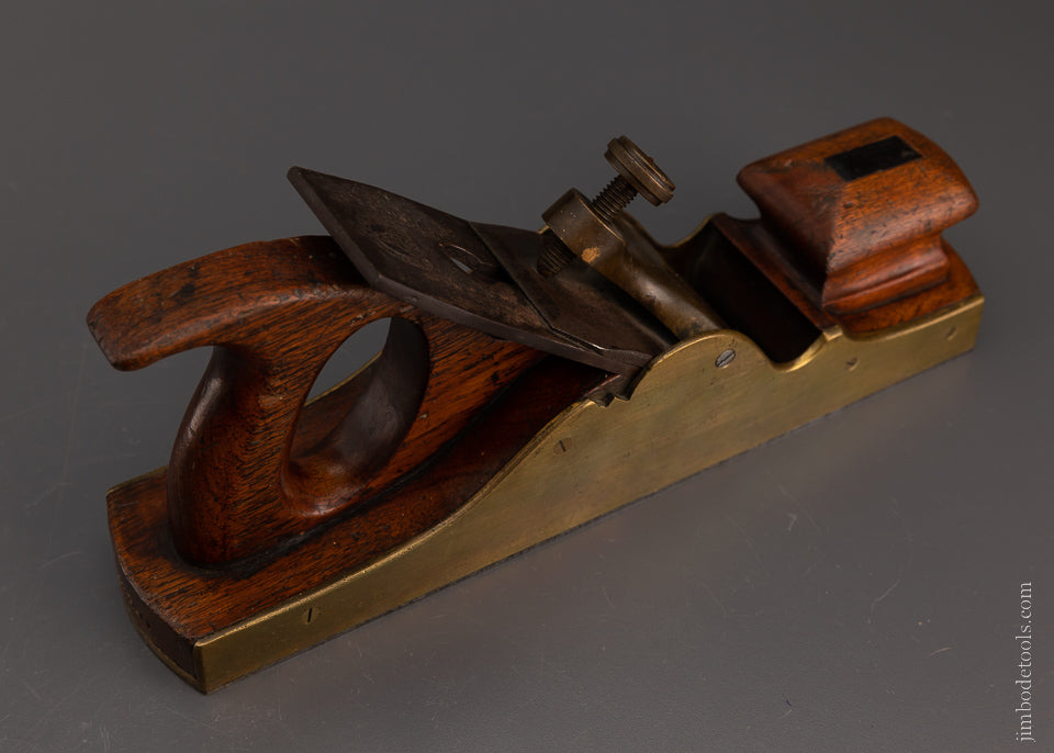 Beautiful Gunmetal & Mahogany Infill Plane - 106537