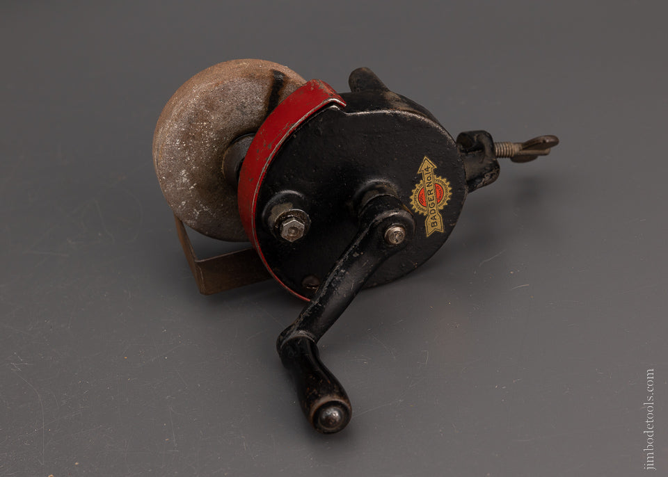 BADGER No. 14 Hand Cranked Grinder with Tool Rest - 106566